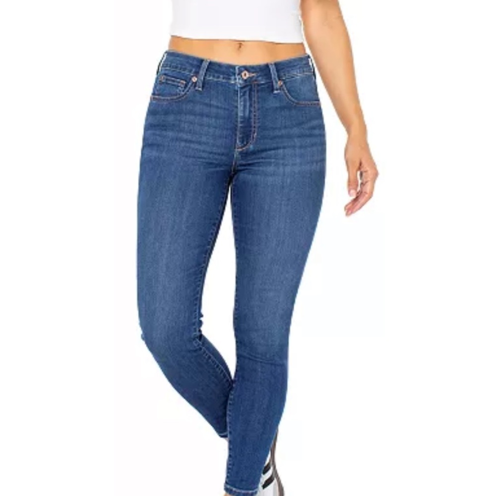 Celebrity Pink Blue Skinny Jeans
